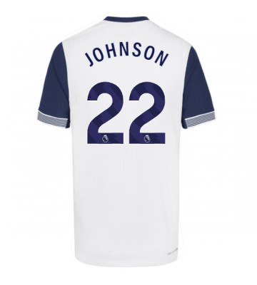 Tottenham Hotspur Brennan Johnson #22 Primera Equipación 2024-25 Manga Corta